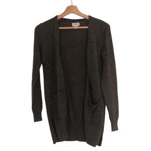 Old Navy Long Gray Cardigan with Pockets